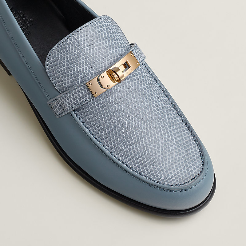 HERMES モカシン　デスタン　オンブレ モカシン 《デスタン》 - ブルー | Hermès - エルメス-公式サイト